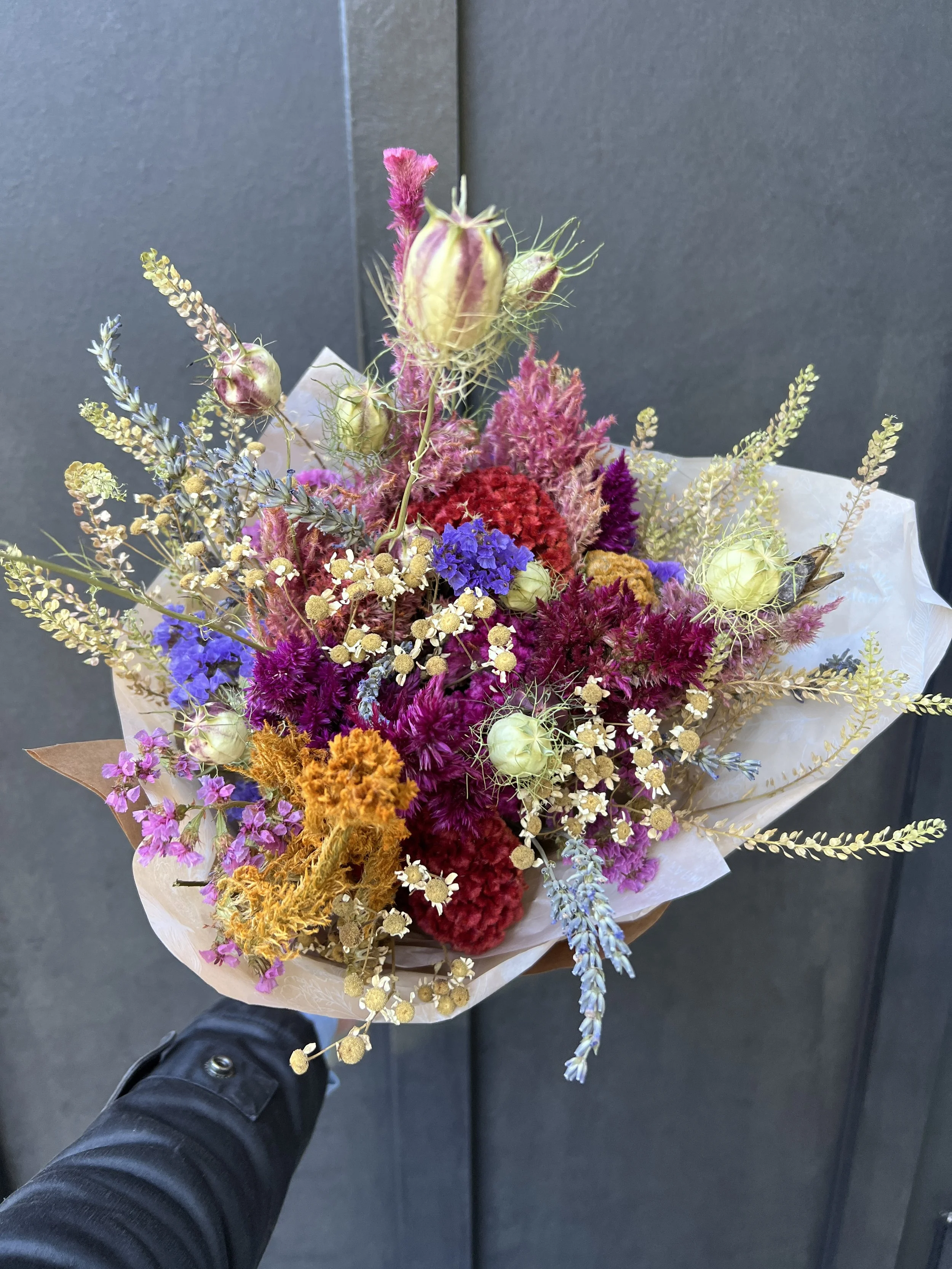 Mixed Dried Floral Bouquet