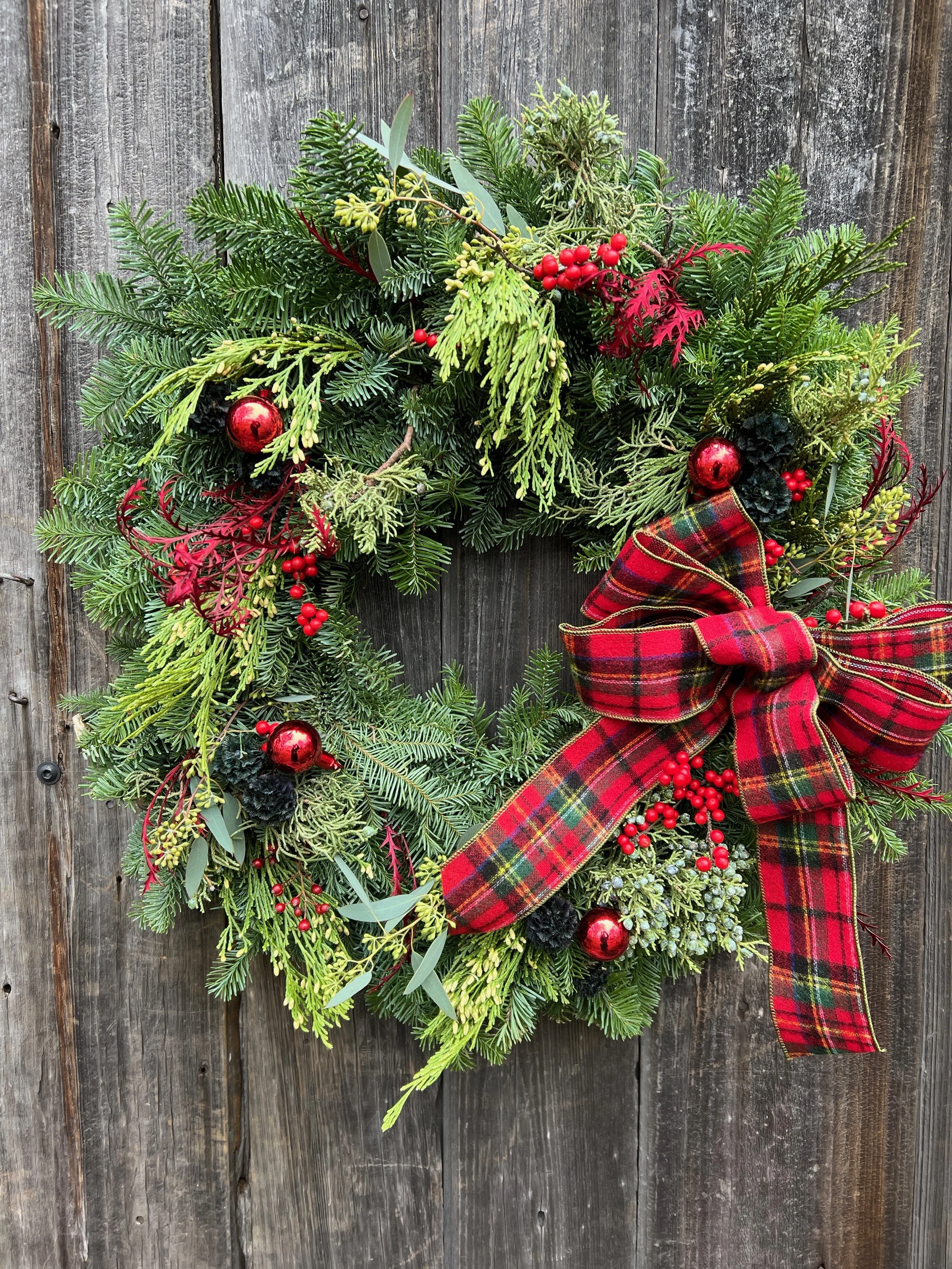 The Esther Holiday Wreath