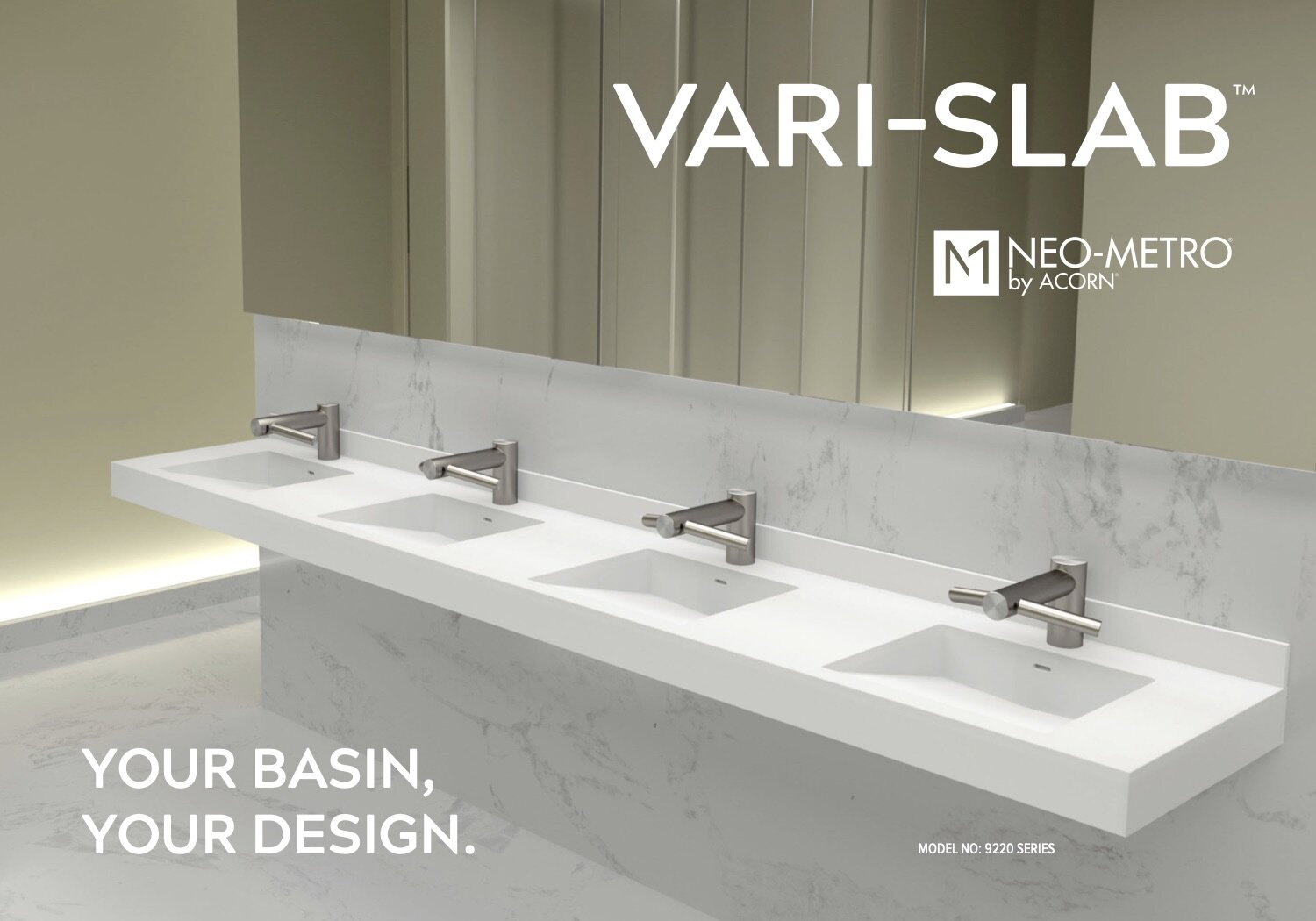 New Vari-Slab Basin by Neo-Metro