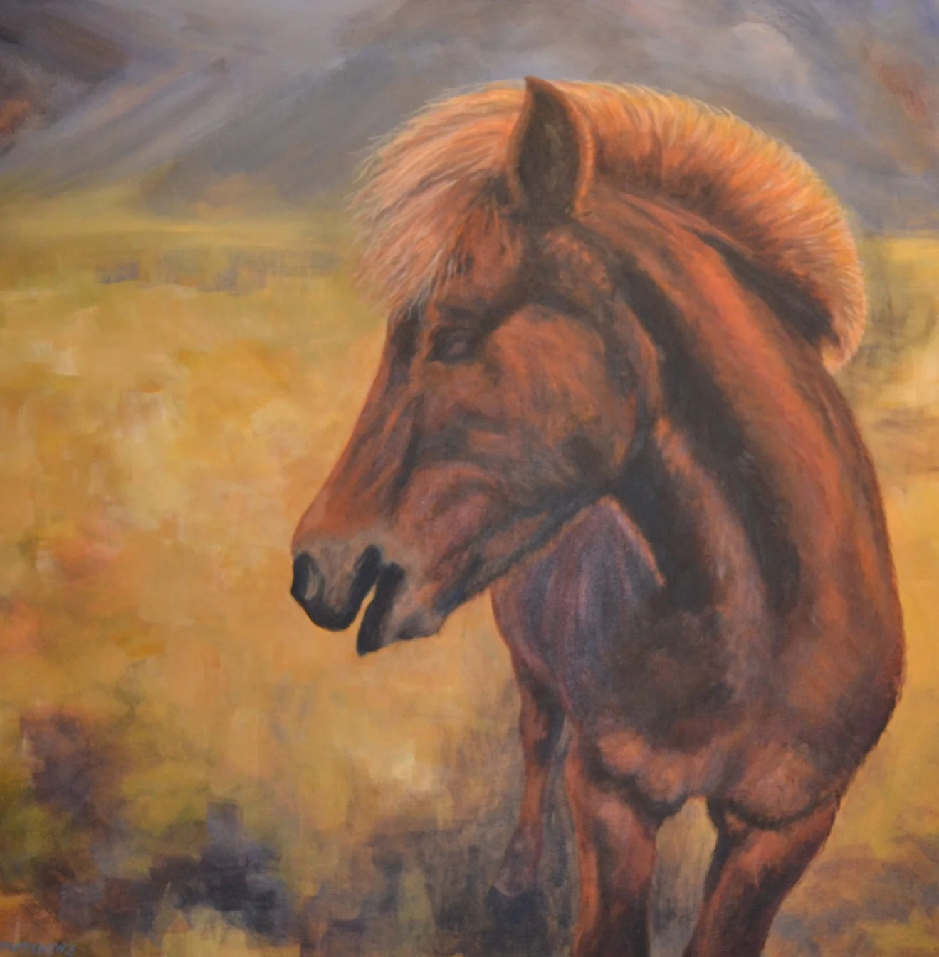 Blikfaxi - Mane that Glistens in the Sun