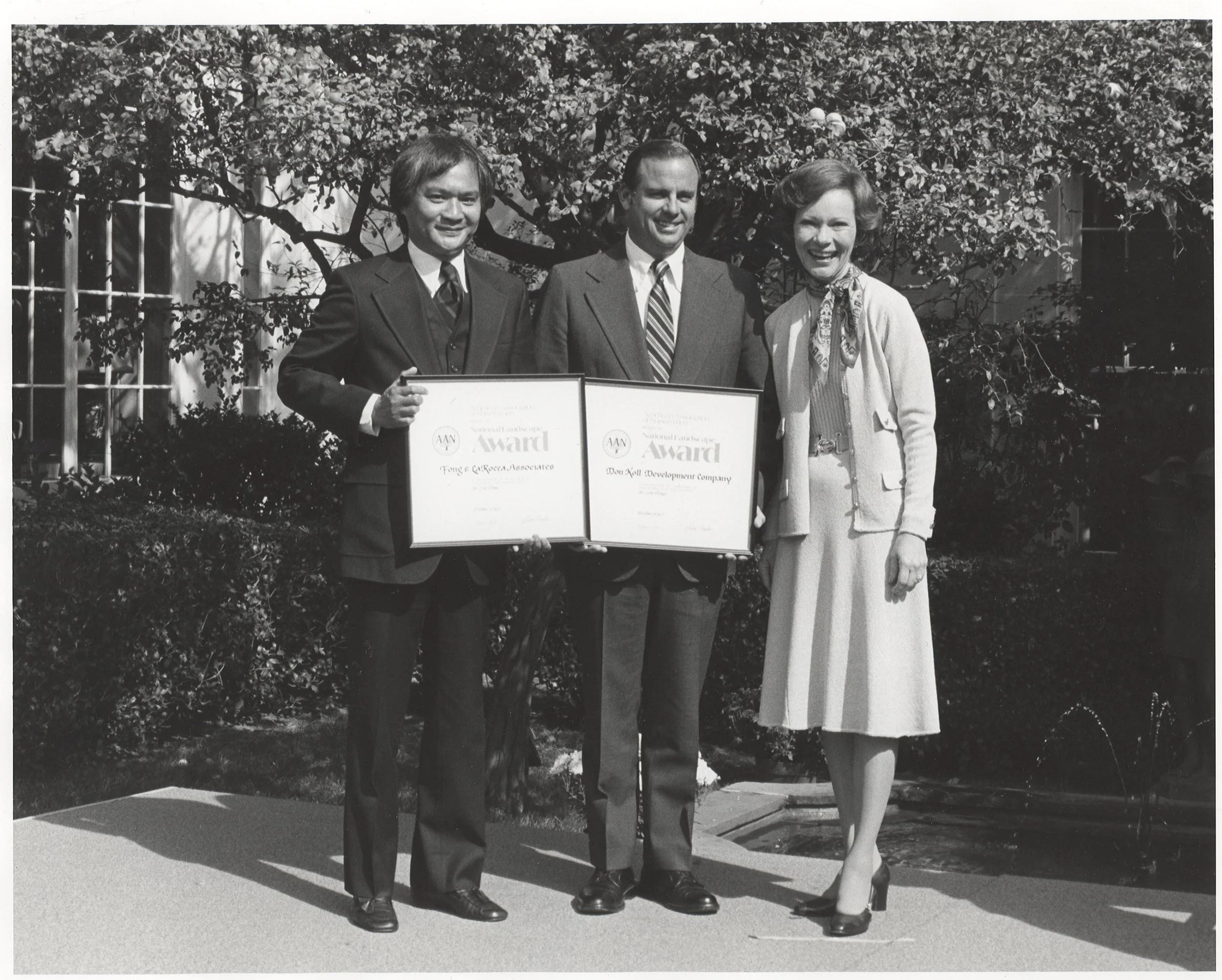 Throwback Thursday! In 1977, The Koll Company was recognized by the White House as a leader in the real estate development industry for its focus on creating environments of excellence.
