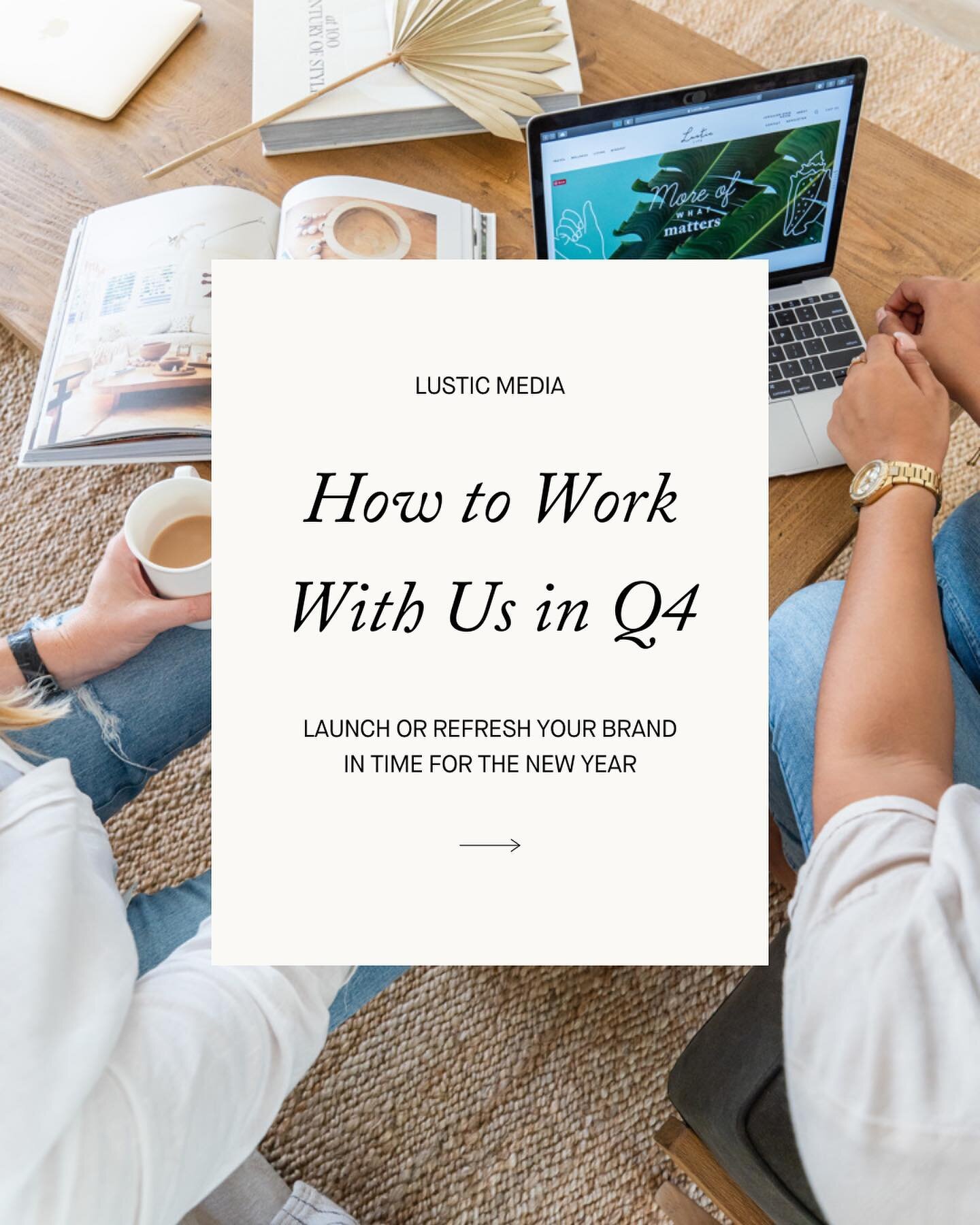 Are you ready to launch or elevate your brand and business in time for the new year? Send us a message or visit www.lusticmedia.com/contact to schedule your project with our team of marketing and business development specialists! ⚡️

#lusticmedia #dr