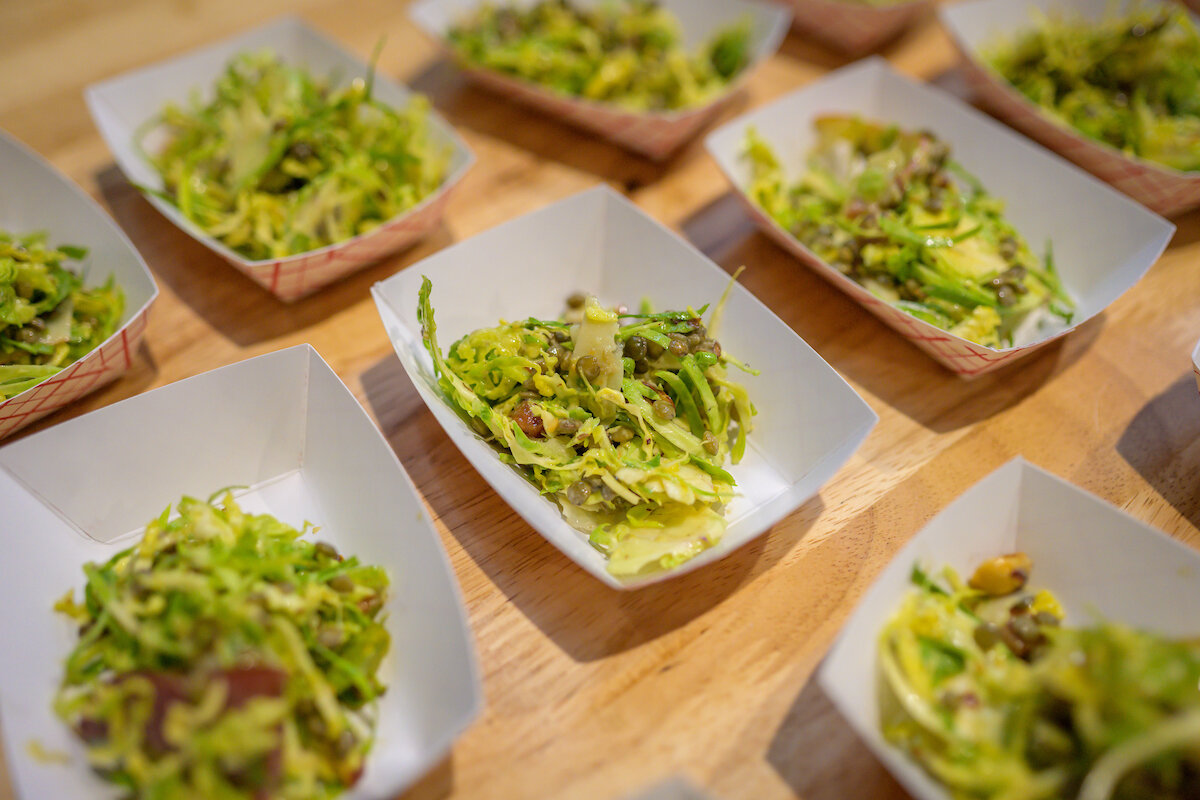 PNW Shaved Brussels Sprouts Salad