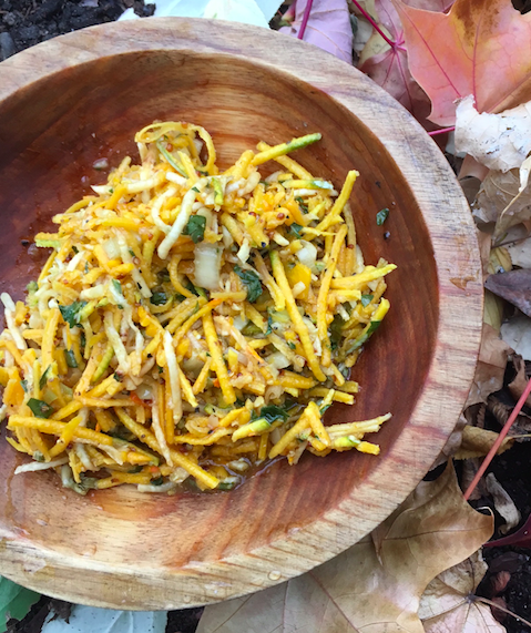 Winter Squash with Louisiana Remoulade