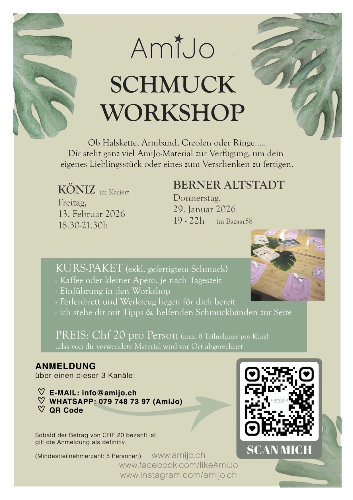 Amijo Schmuck Workshop 