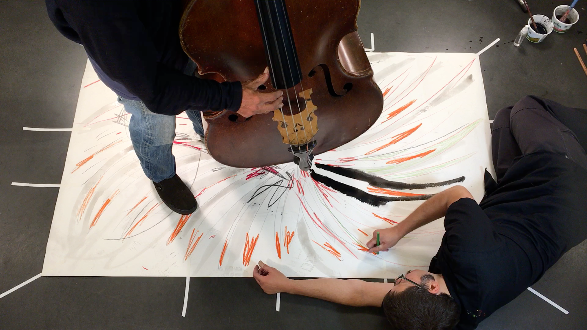 Trevor Tubelle and Richard Worn: Draw and Bass Duets