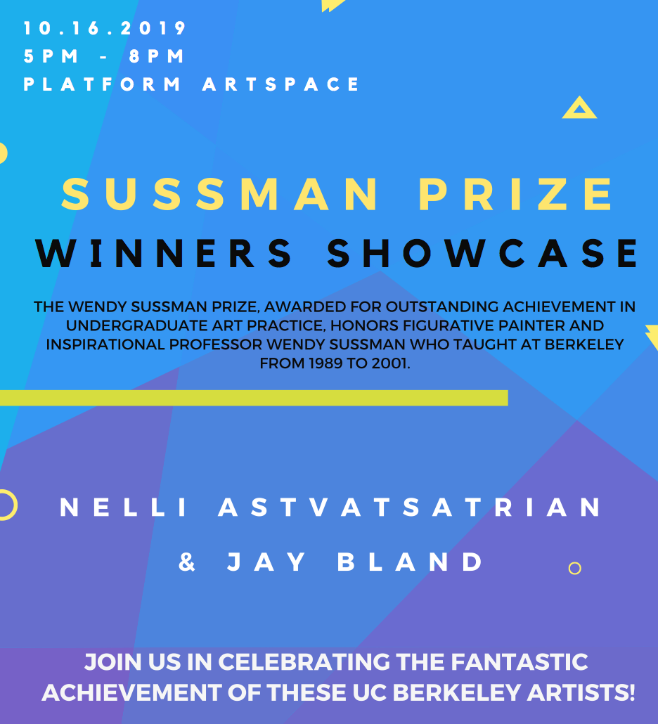 Sussman Prize Winners SHowcase