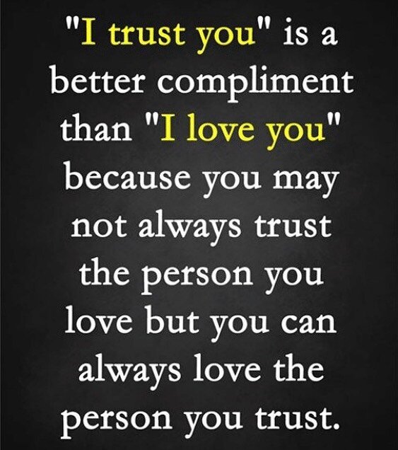 Would saying the words &ldquo;I trust you&rdquo; to your spouse be difficult to say?  Would it be a downright lie?

Love alone can&rsquo;t keep a relationship together.  Trust is a non-negotiable component for a healthy marriage.  If trust has been b