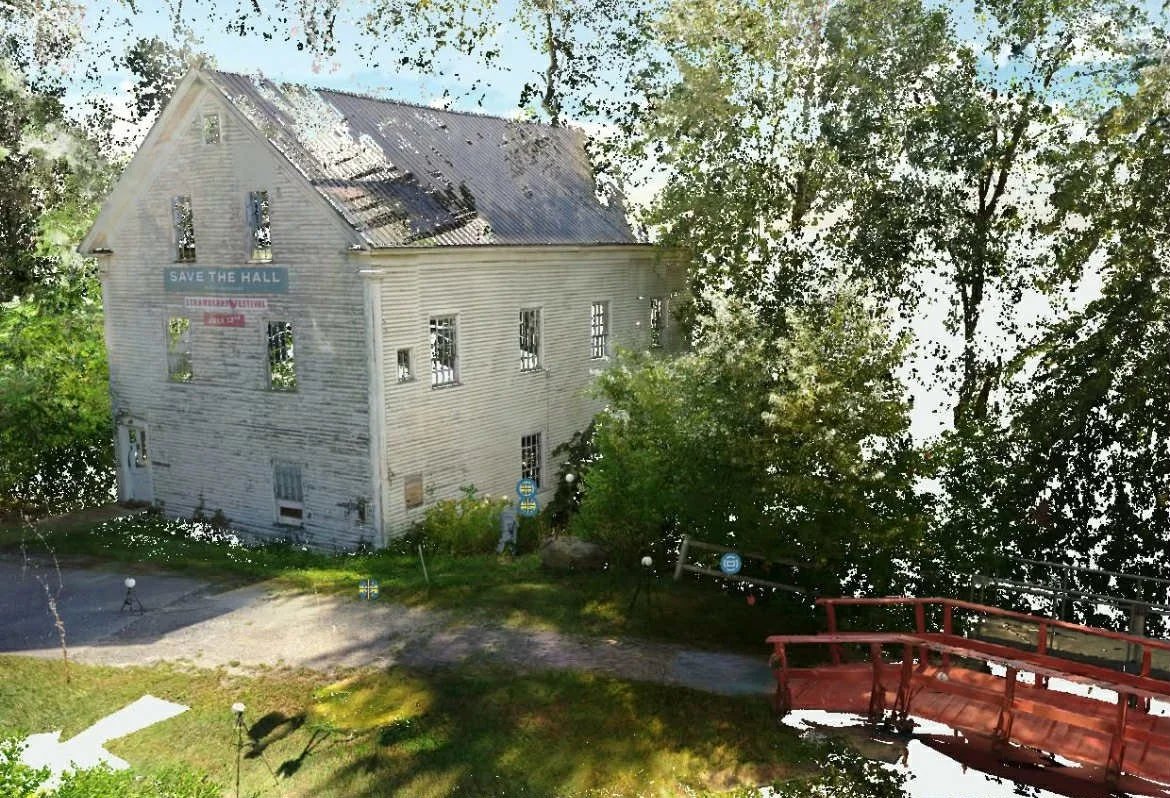 Haley Ward uses Laser scanning in preparation  of the Masonic Hall rehabilitation