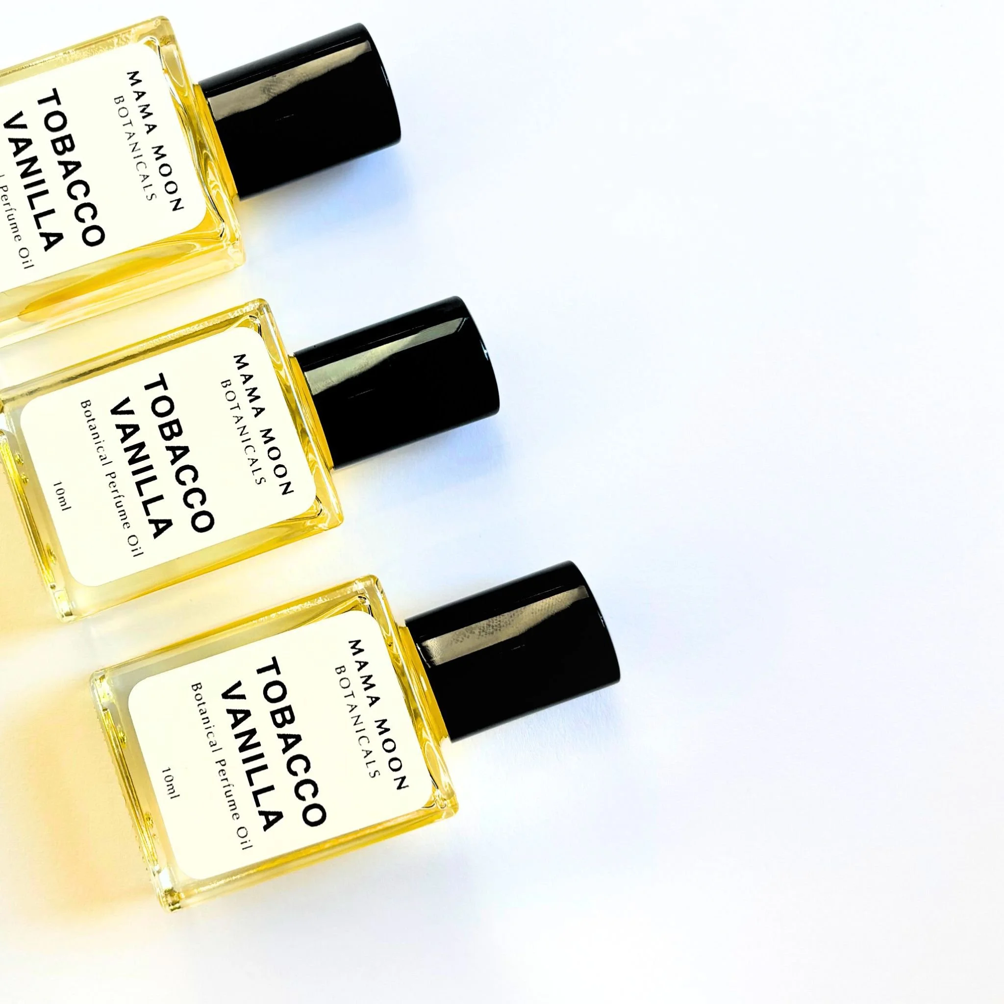 Tobacco Vanilla natural perfume oil with warm amber and spice