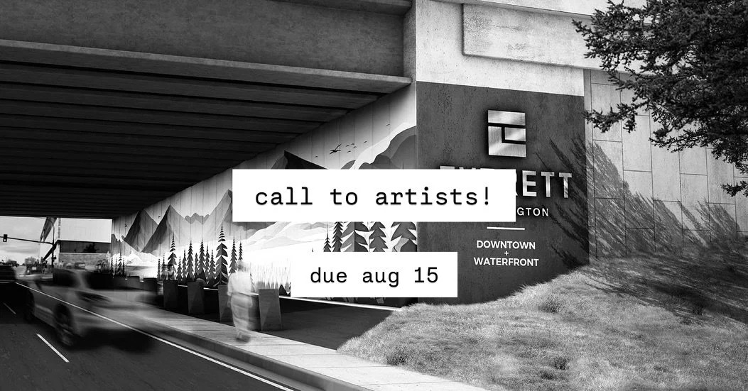 tag someone who should apply! overall creative is consulting with a wonderful community to bring a big ole mural to everett, washington this fall! follow the link in our profile to see details - the application is very easy, a few worthy minutes of y