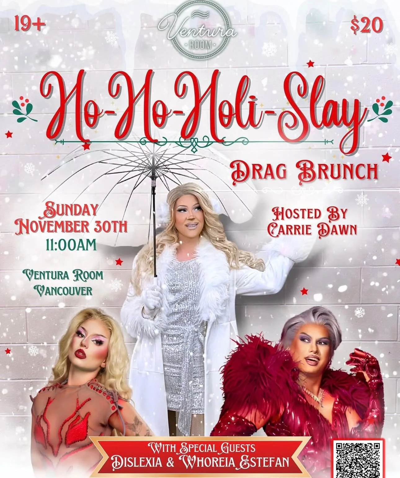 HO-HO-HO-HOLI-SLAY DRAG BRUNCH