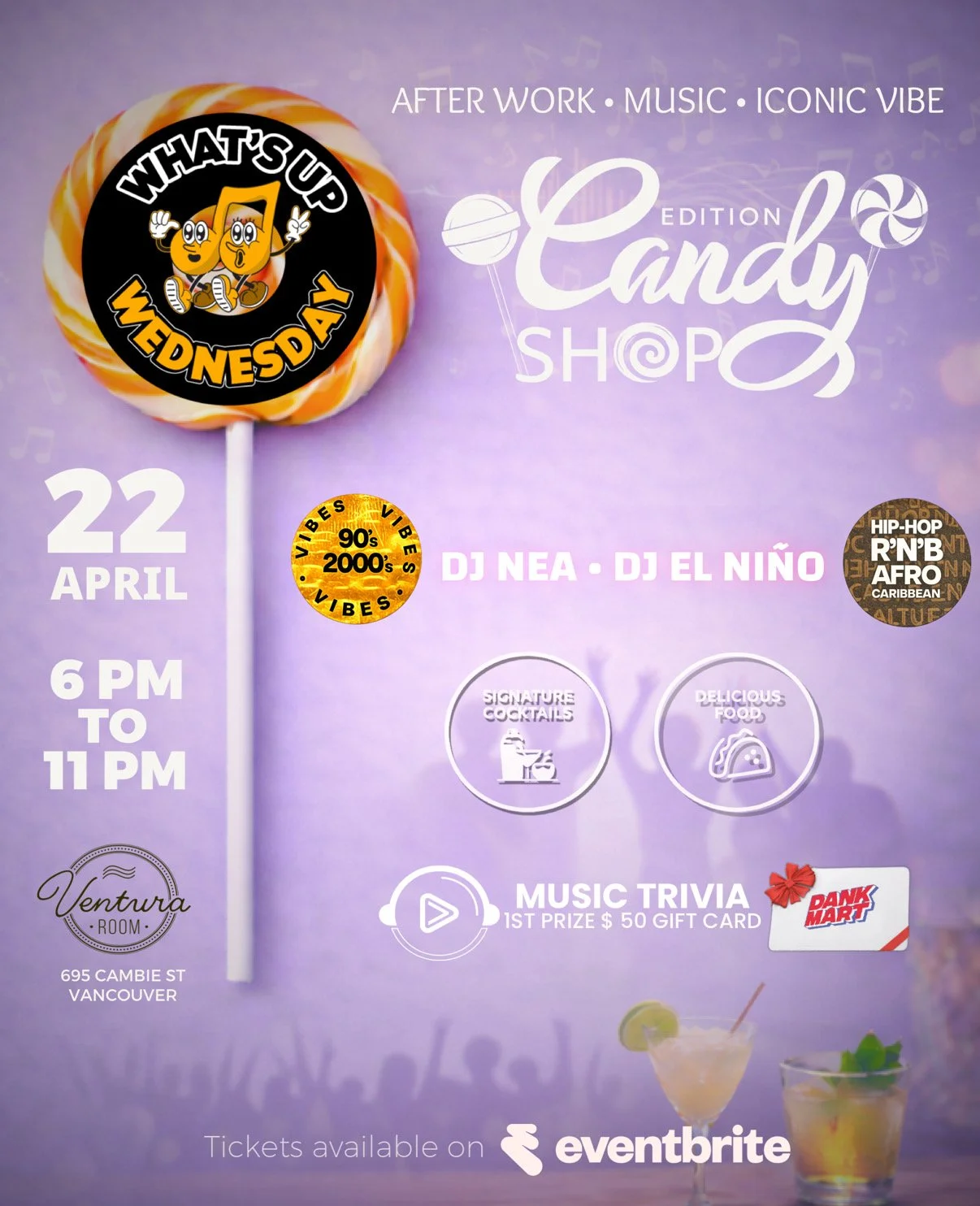 What's Up Wednesday "Candy Shop" Edition | After Work