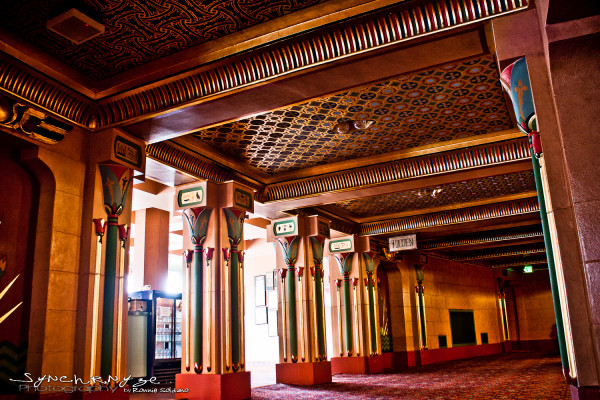 See a film at the Egyptian Theater