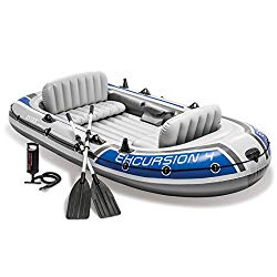 4-Person Inflatable Boat Set - $101.99