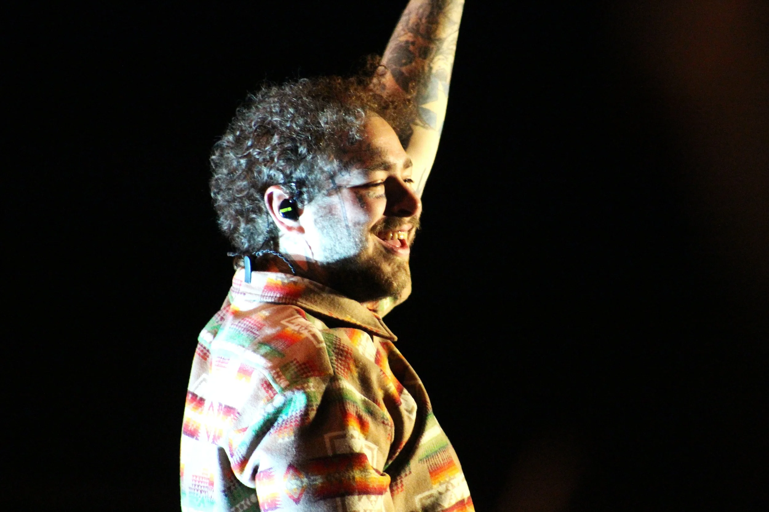 Post Malone performing at Pendleton Whisky Fest
