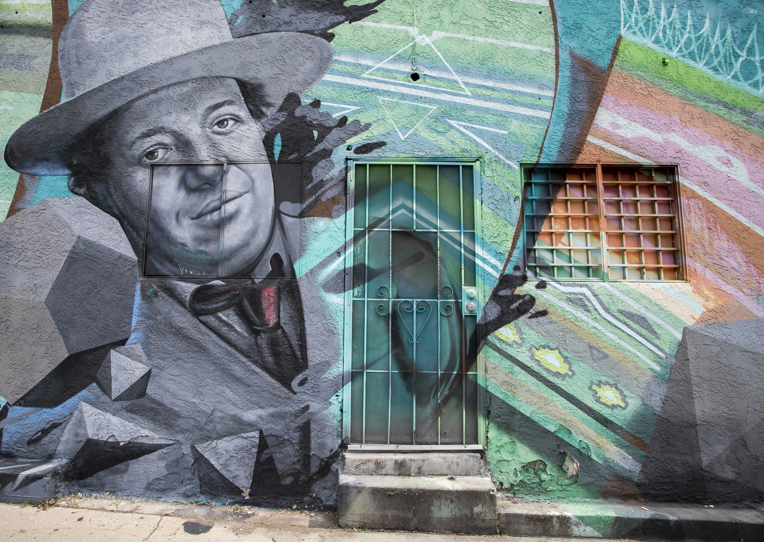  A Ponce original mural of Diego Rivera on Van Nuys Blvd.  (Habeba Mostafa | Scene Magazine)  