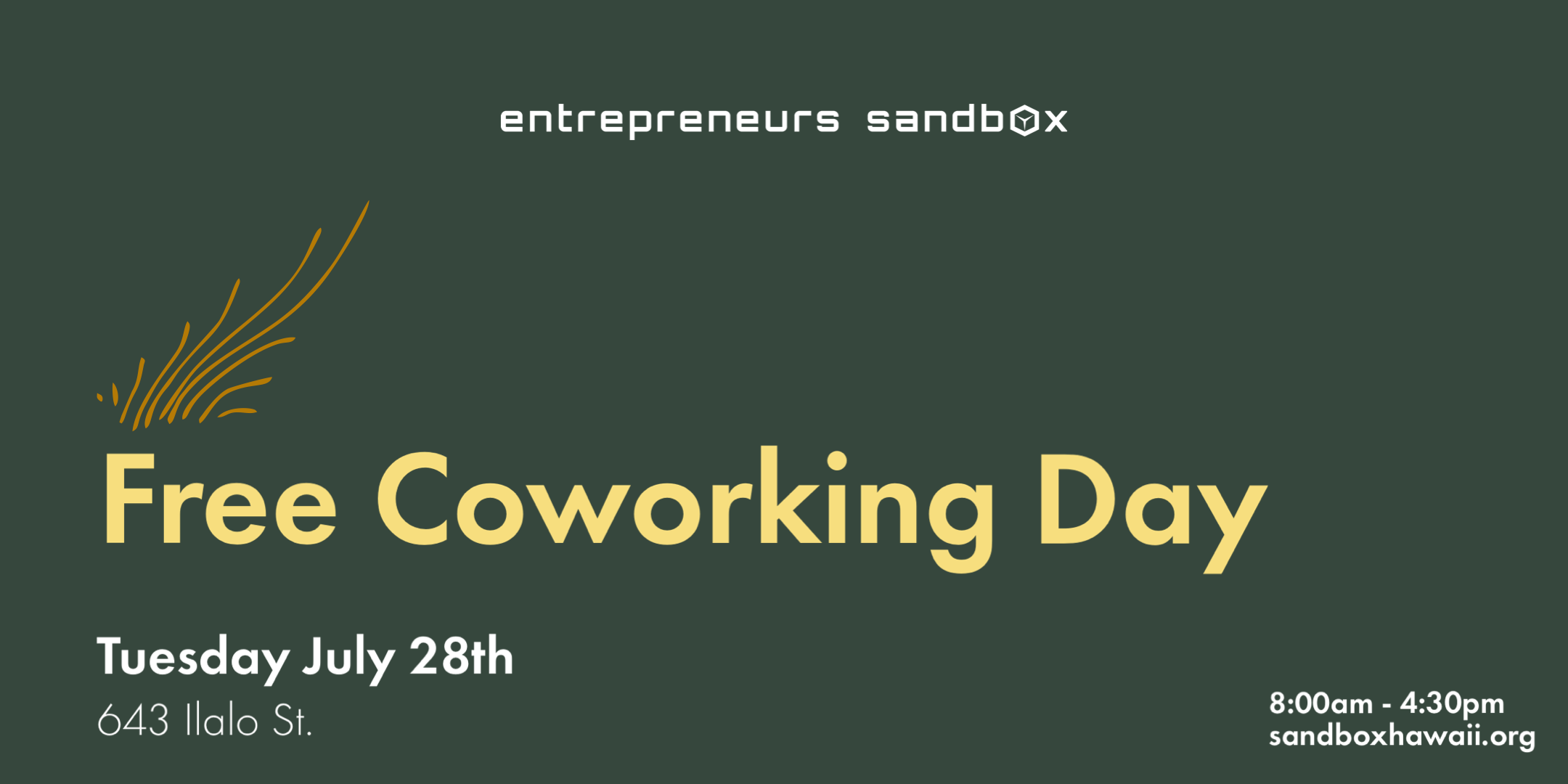 July Free Coworking Day