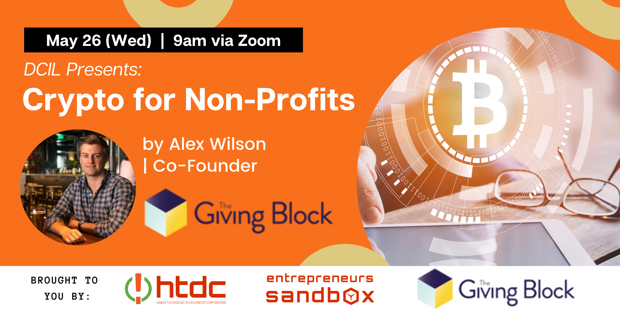DCIL Presents - Crypto for Non-Profits by Alex Wilson