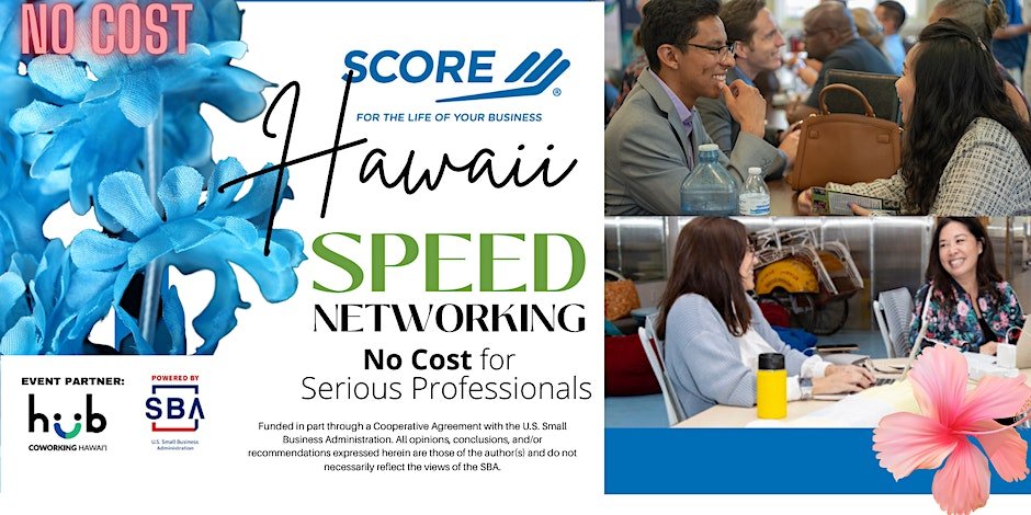 SCORE Speed Networking Event