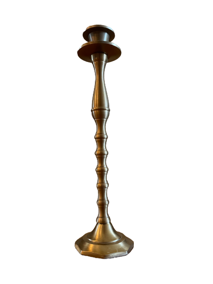 Brass Candleholder - Large, $0.60, Inventory: 4