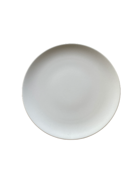 Oatmeal Dinner Plate, $0.50, Inventory: 75