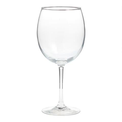 Red Wine Glass, $0.50, Inventory: 60