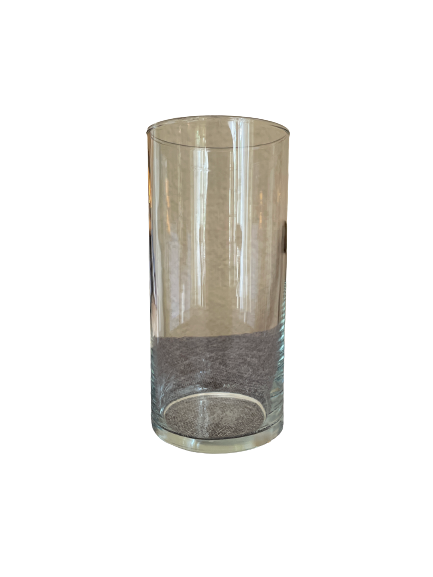 Clear Glass Hurricane - Medium, $2, Inventory: 18