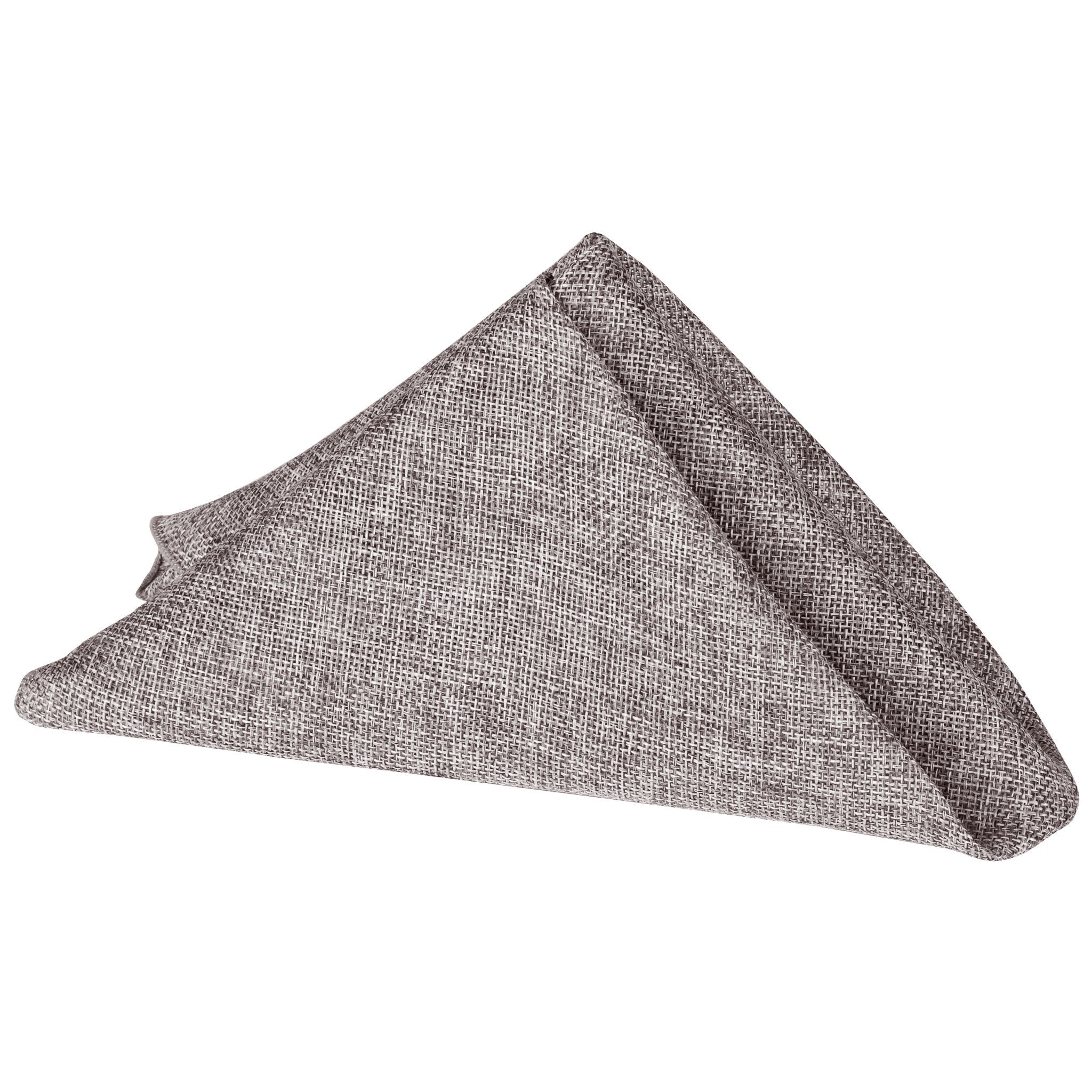 Gray Burlap Napkin, $0.75, Inventory: 70