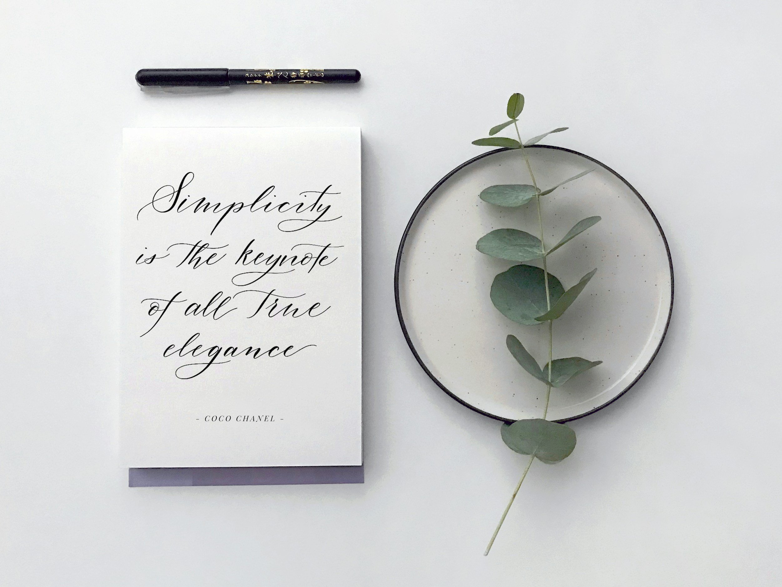 Workshop | Calligraphy with Kristin Buck