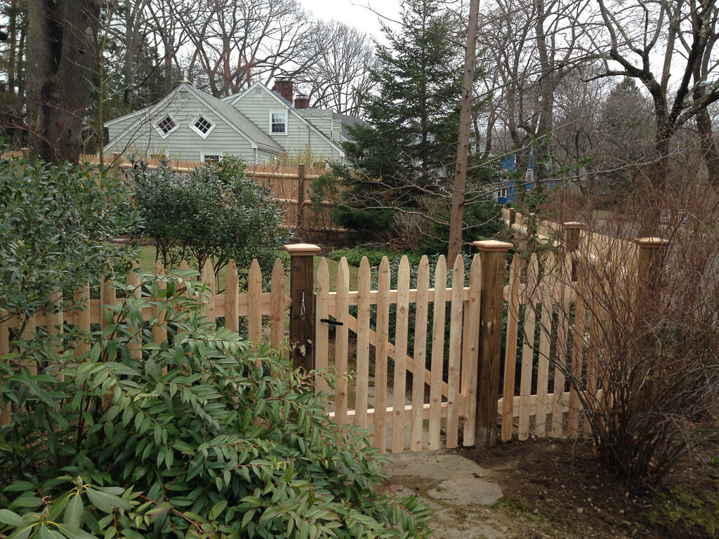 spaced stockade in Needham