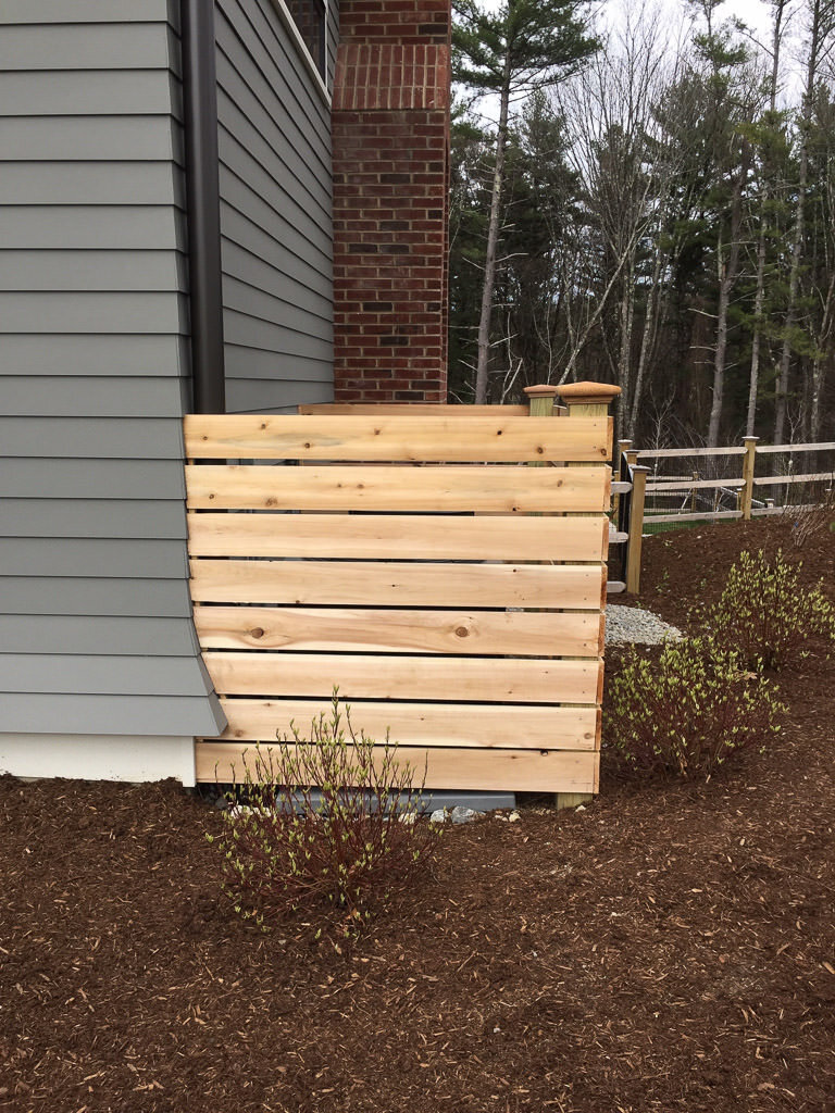 horizontal boards AC enclosure