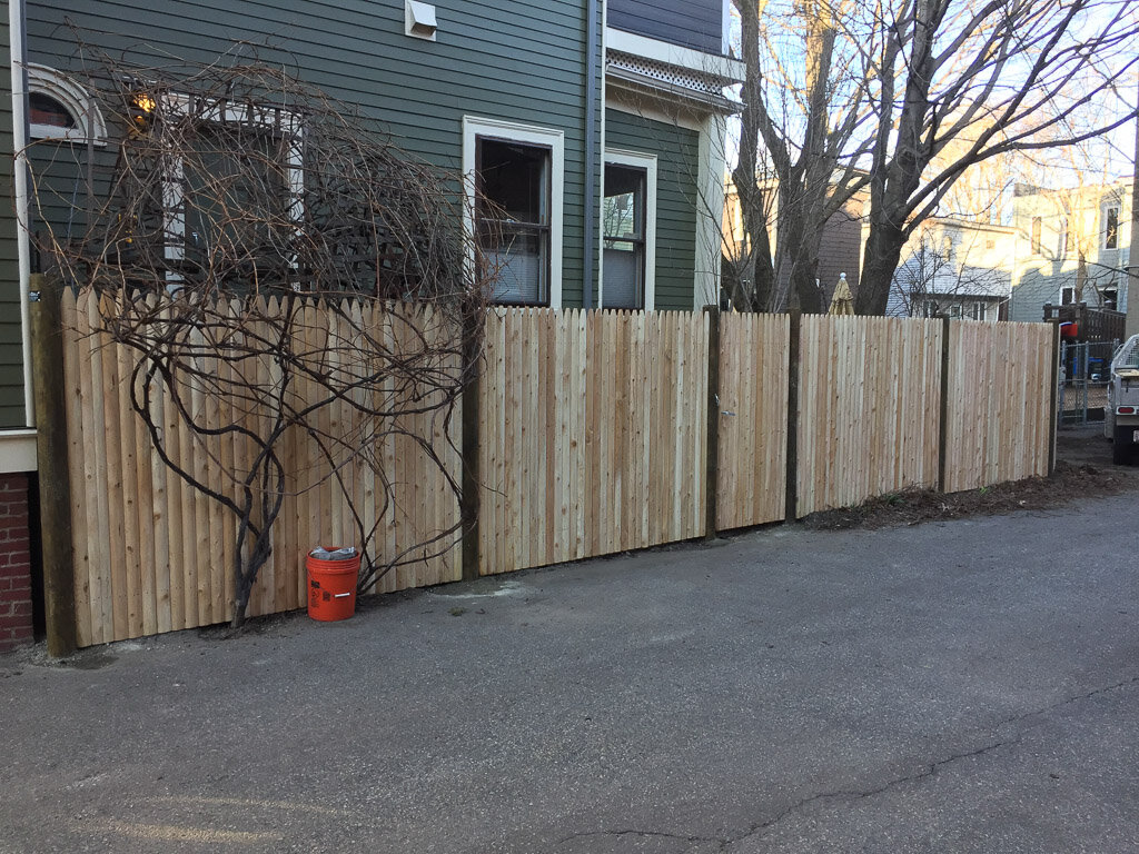 6' high stockade in Boston