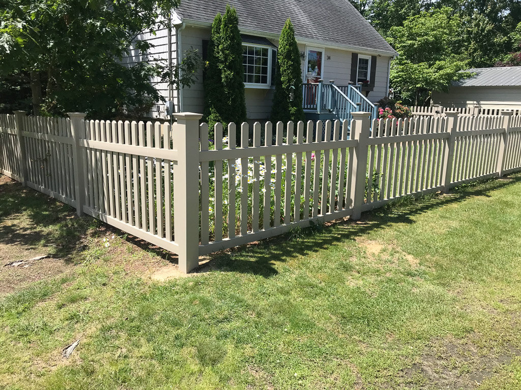 4' high adobe space picket in Billerica2