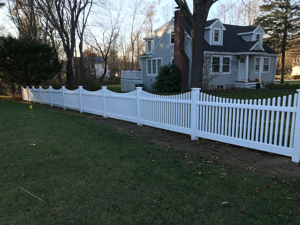 4' high scalloped chestnut hill in Bedford2