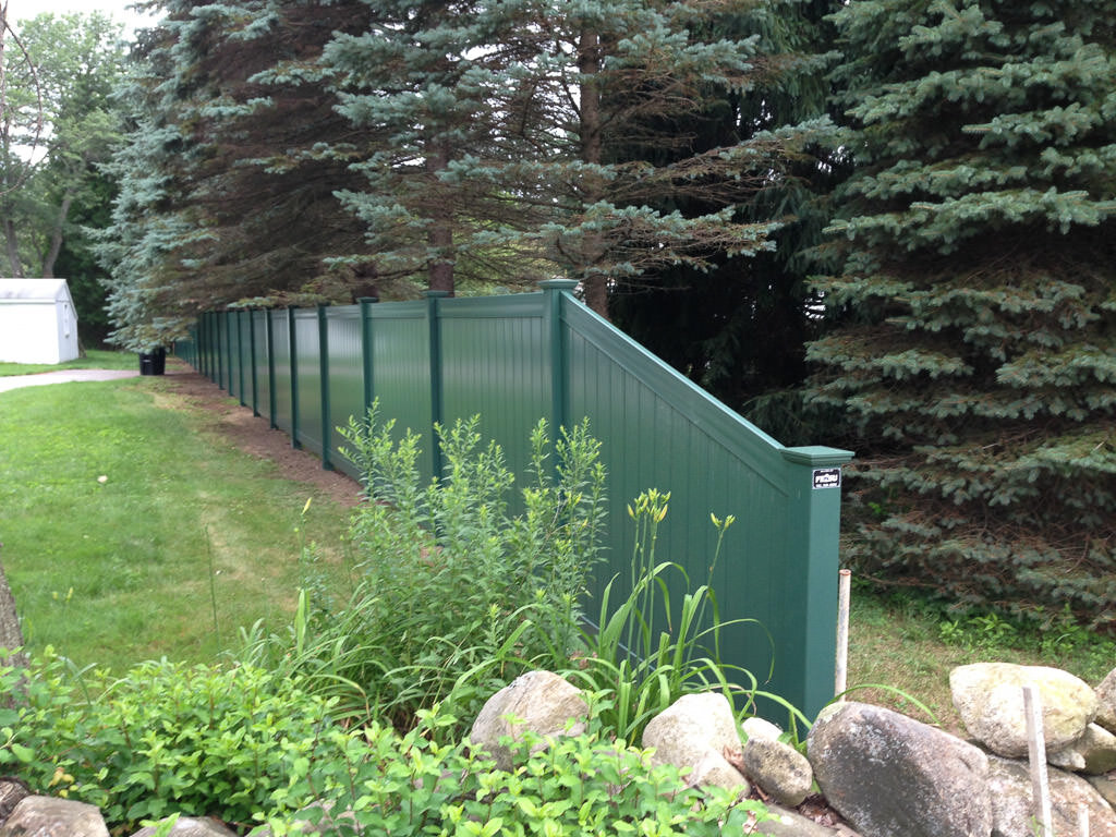 6' high  privacy fence in Eastern Green Color in Bedford