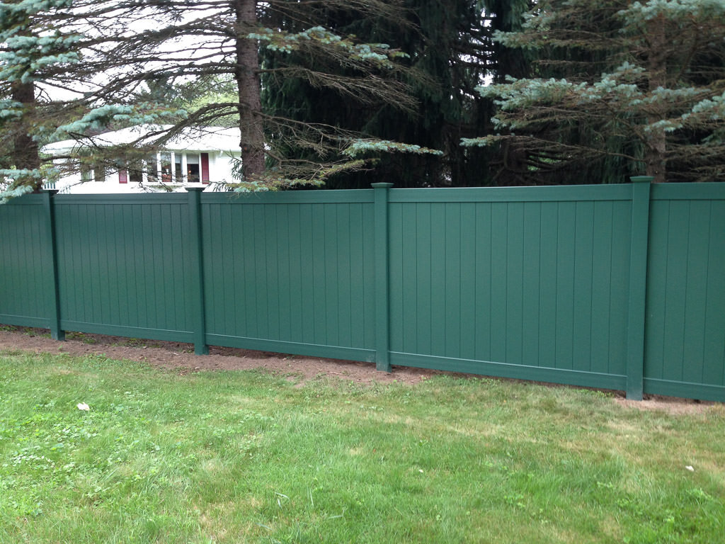 6' high  privacy fence in Eastern Green Color2 in Bedford