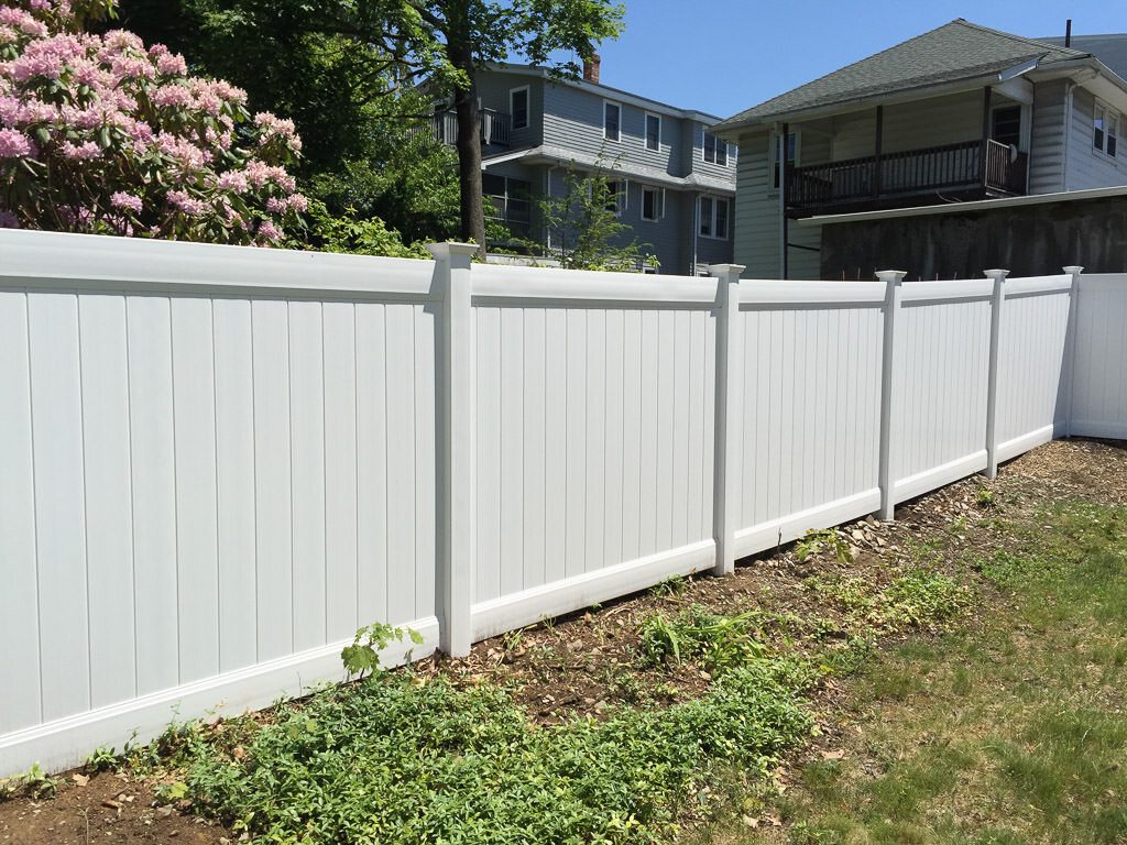 white vinyl privacy in Concord