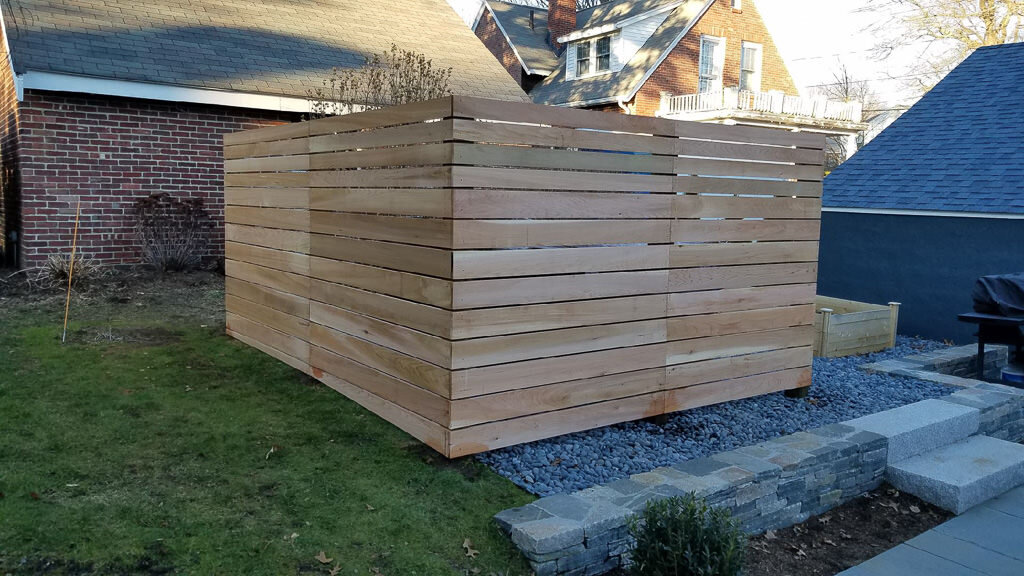 horizontal board hot tub enclosure in Waltham.jpg