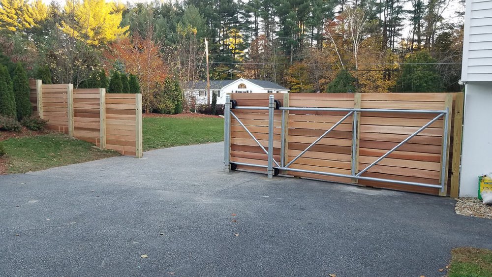 How to build a sliding fence gate