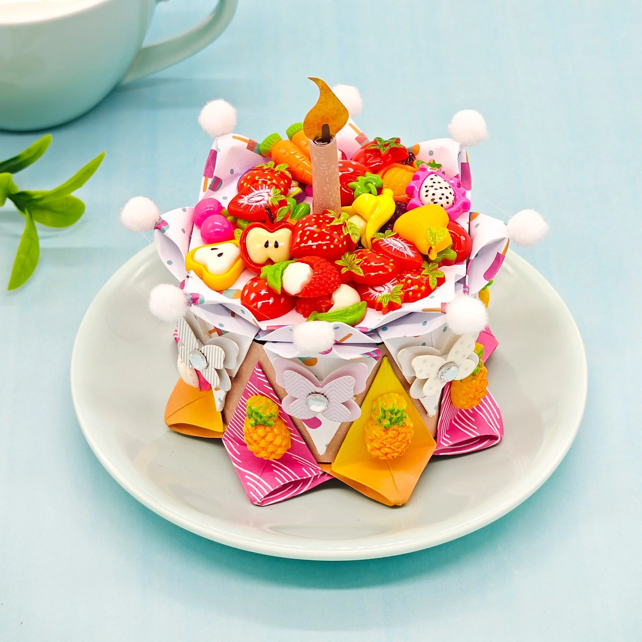 Ocean Breeze Collection &ndash; Delicious Cake 🎂🌊
Ding~ your sweet treat has arrived! A handmade cake that&rsquo;s all about summer colors and happy vibes &mdash; no calories, just pure joy.

#OceanBreezeCollection #HandmadeCake #PaperCraftFun #DIY