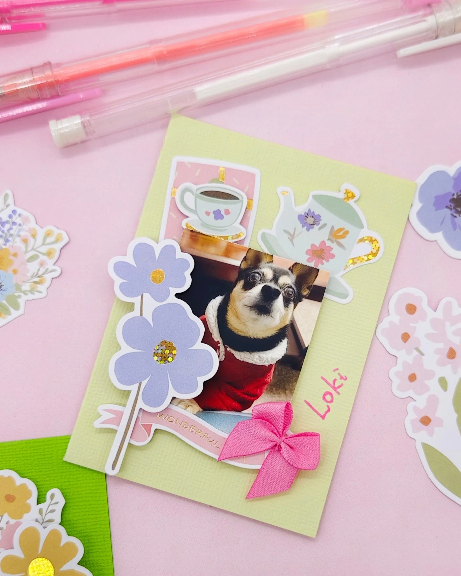 🌿🐾 Lush Garden &ndash; Pet Card
Made a sweet little card for the cutest one at home 💕 A simple DIY filled with love for our furry friends!

#lushgarden #petcard #scrapbooking #papercraft #handmadecard #cutepets #diycrafts #creativepaper