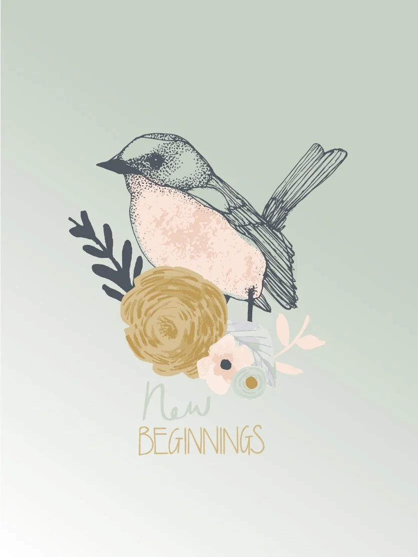 A new day,NEW BEGINNING...Designed by @lisadolson#NewBeginnings #PaperCrafts #Scrapbooking #NatureCraft #Journaling #GoldFoilStickers #BotanicalArt #HandmadeCrafts #CozyCrafts