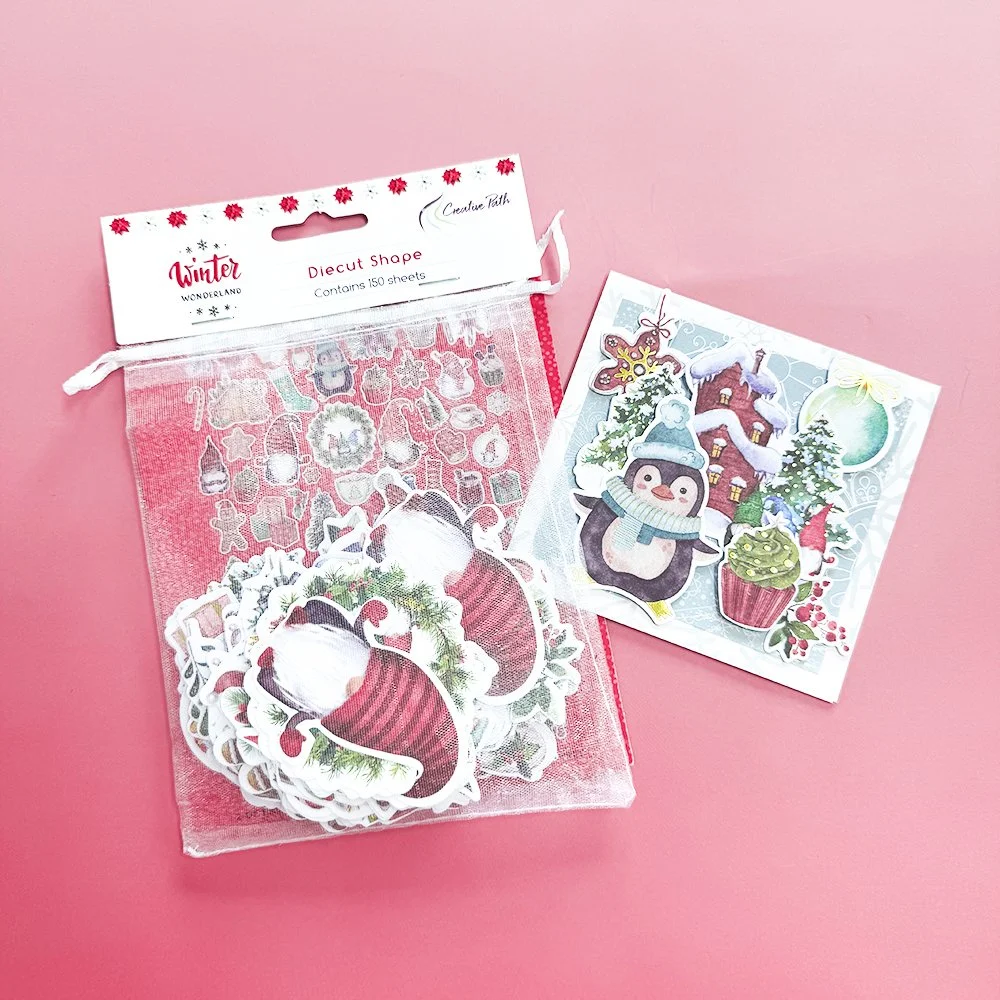 Winter Wonderland Die Cut Ephemera - 150 Pieces