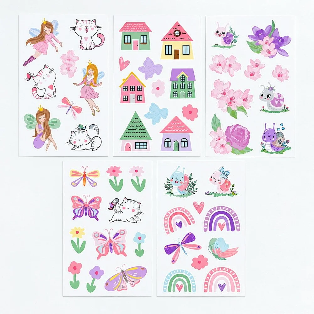 Good Fortune Mini Sticker Pack – 5 Sheets
