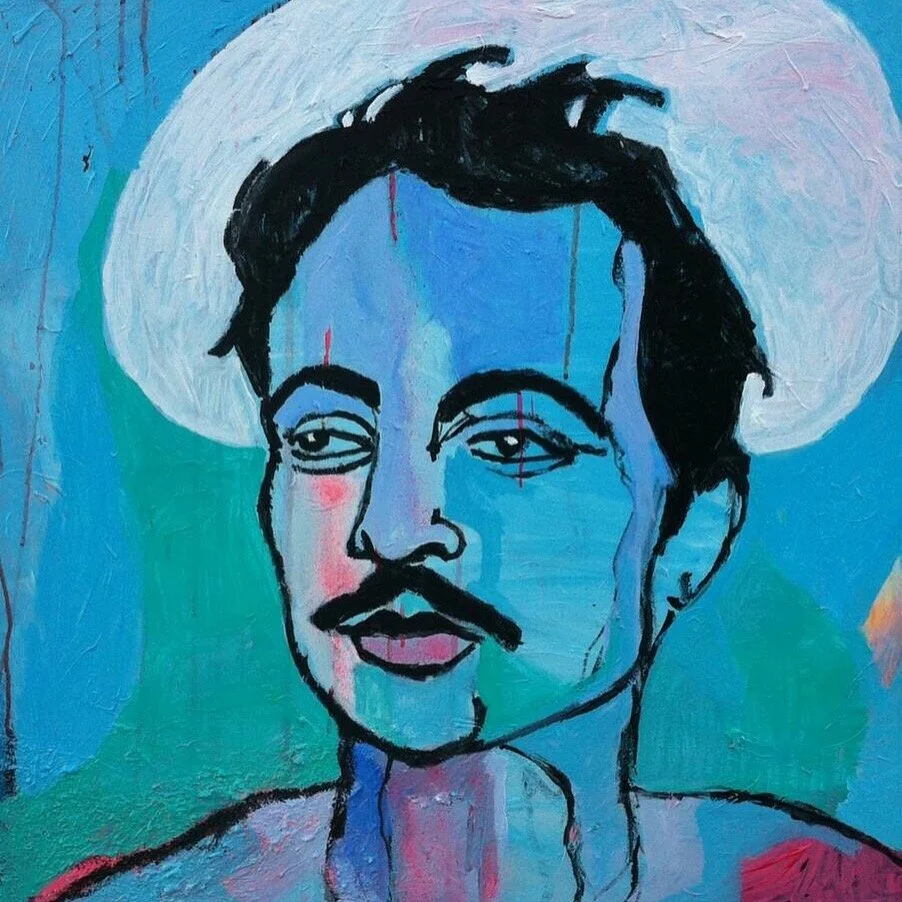 sold / Tennessee Willams / 36x36in / acrylic on canvas 