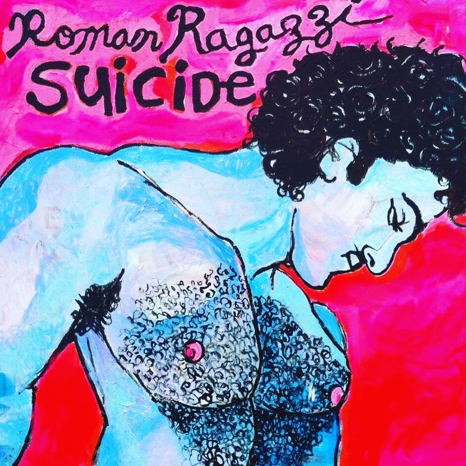 sold / Roman Ragazzi / 48x48in / acrylic on canvas 