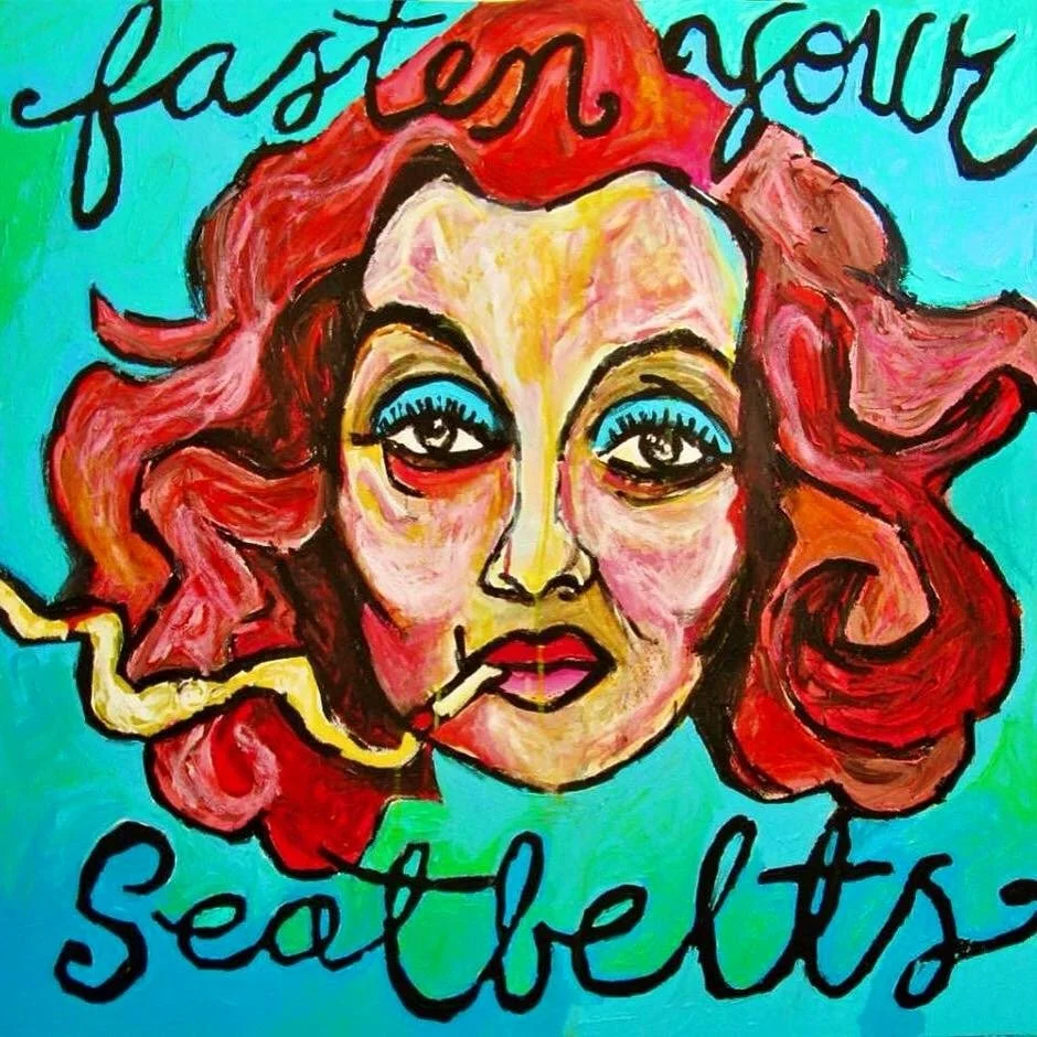 sold / Margo Channing / 36x36in / acrylic on canvas 