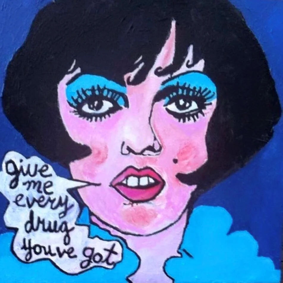 sold / Liza / 36x36in / acrylic on canvas 