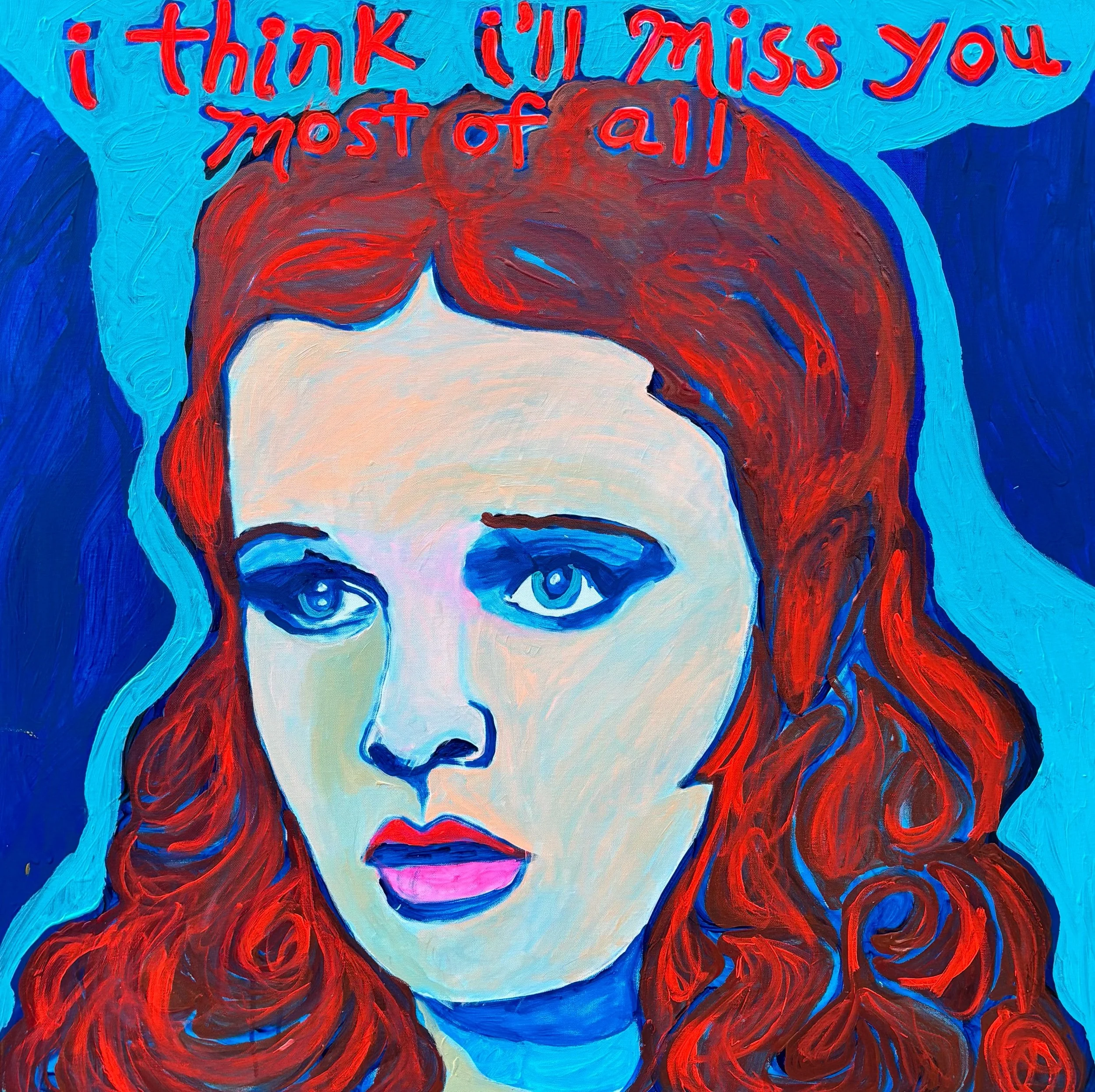 Judy / Dorothy / 36x36in acrylic on canvas 